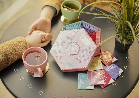 Set Set 6 Sets 60 ACORUS | Loveland Tea | Natural Assorted Tea Hamper Box | of flavors | Surprise your loved ones |