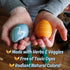 Natural Earth Paint Egg Dye Kit - Eco-Friendly Non-Toxic Easter Egg Coloring for Kids & Adults, 4 Dyes