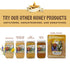 Country 454g/16Oz Goshen Honey Extremely Raw Buckwheat Dark Honey - Unfiltered, Unprocessed, Pure & Natural from Amish