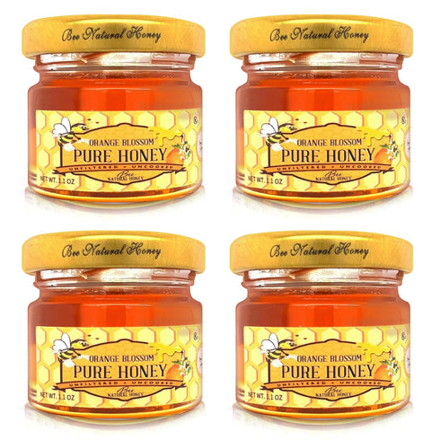 Bee Natural Orange Blossom Honey | Kosher Certified | Raw and Unfiltered