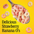 19 oz Strawberry Banana Cheerios, Heart Healthy Gluten Free Breakfast Cereal, Made with Whole Grain Oats, Family Size