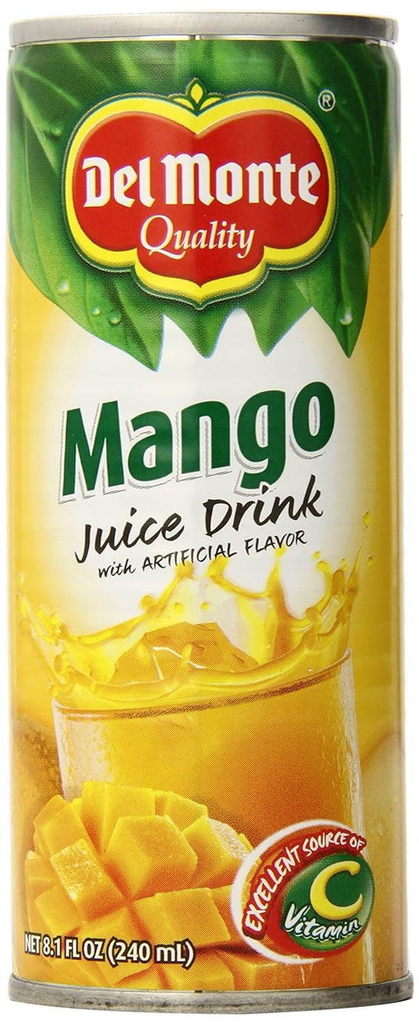 Del Monte Mango Juice Drink, 8.1 Ounce (Pack of 24)