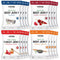 Think Jerky Beef and Turkey Jerky Variety Pack, Original, Sweet Chipotle, Sriracha