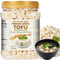Nahasahr 6oz Freeze Dried Tofu Cubes Delicious Dehydrated Tofu, Ready to Eat Non-GMO