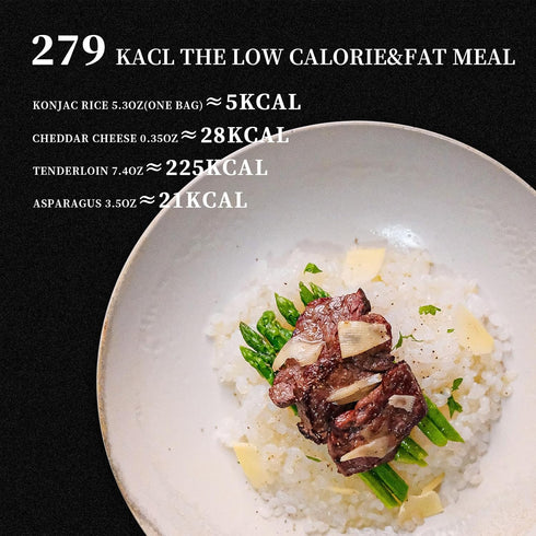 8 Pack 53.61 OZ YUHO Shirataki Konjac Keto Rice: Gluten Free Plant Based Low Carbs Vegan Fat Free Noodle Rice - Inside