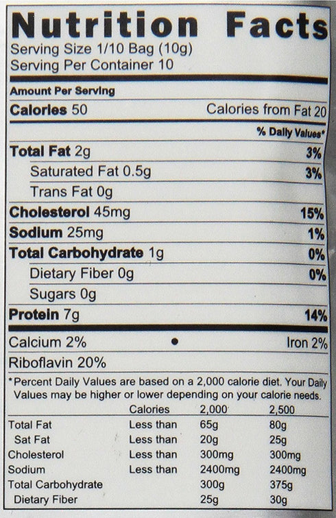 Cricket Powder Made of 100% Cricket, 0.22 lb