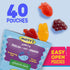 Pack, Gummies, 40 Count 32 oz Mott's Assorted Fruit Snacks Family Gluten Free Made with Fruit & Veggie Juice, Good