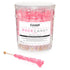 Light Pink Rock Candy Sugar Sticks - Cherry Flavored - 36 Individually