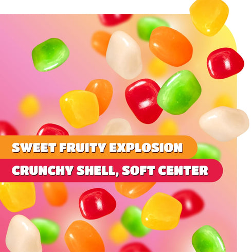 2 Pack Jelly Beans - Pound - Chewy Candy - Assorted Fruit Flavors - Bulk Jelly Beans for Buffets, Snacking, Gift