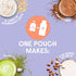 12-Pack 32oz Numilk Pouches - Original Almond - Creamy Plant-Based Milk in Seconds - Easy-to-Use with Numilk Machine