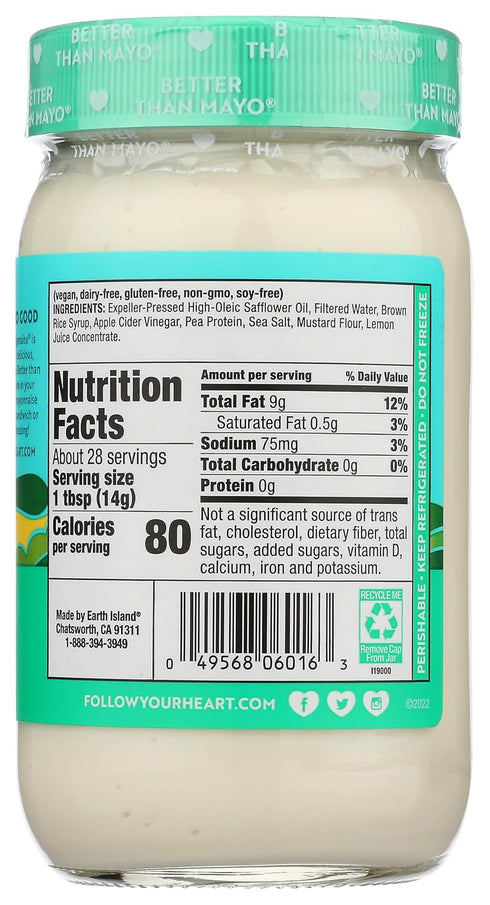 Follow Your Heart 16 oz Soy-Free Vegenaise