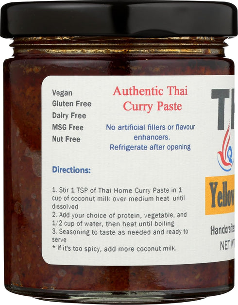 Thai Home 6 OZ Yellow Curry Paste