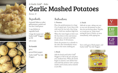 (6.4 Oz, 2 Pack) Garlic Gold Toasted Granules in Extra Virgin Olive Oil, USDA Organic Certified Minced Garlic, Sodium