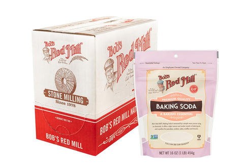Bob's Red Mill Baking Soda, 1 Pound (Pack of 4), Non-GMO, Gluten Free, Vegan
