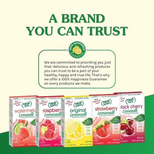 True Orange Mango Orange Drink Mix, 10-count, Pack of 4