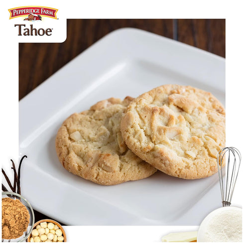 Pepperidge Farm Tahoe White Chocolate Macadamia Nut Cookies, 7.2 OZ Bag (8 Cookies)