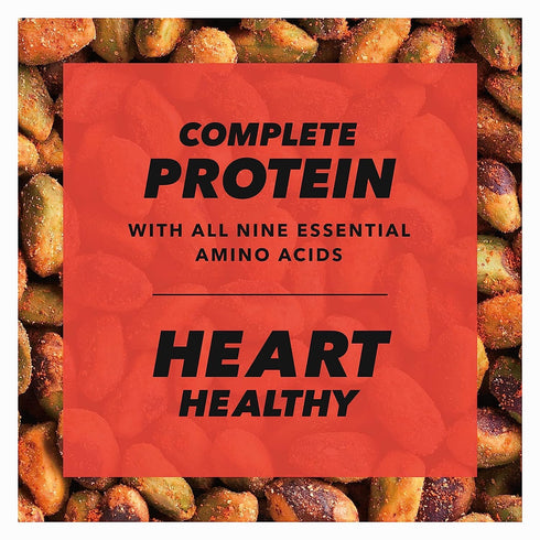 5.5 Wonderful Pistachios No Shells, Chili Roasted Nuts, Ounce Resealable Bag, Protein Snacks, Gluten Free Travel