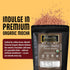 10 Oz Blentte - Organic Mocha Drink Mix - Latte, Cappuccino, Frappe, Hot Chocolate & Coffee Blend - For Instant Smooth