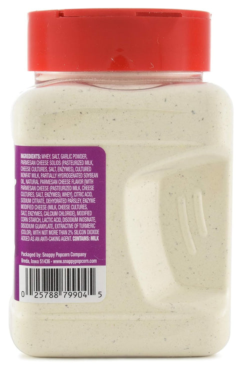 Pack, 19 oz, 18 oz, 6 Count Snappy Popcorn Salt and Seasoning Variety Theater Salt Popcorn Salt Ranch, Parmesan Garlic