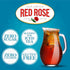 24 Pack 6 Red Rose Family Size Iced Tea Individually Wrapped Tea Bags of Full Flavored Refreshing Brewed Hot Served