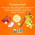 1.6 OZ ONCE UPON A FARM Organic Cinnamon Roll Oat Bar Sgl