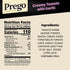 23.75 oz (6 Pack) Prego Creamy Tomato Pasta Sauce With Garlic, Jar