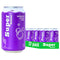 Super Seltzer Sparkling Water with Electrolytes and Vitamins, Grape Naturally Flavored, 12