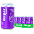 Super Seltzer Sparkling Water with Electrolytes and Vitamins, Grape Naturally Flavored, 12