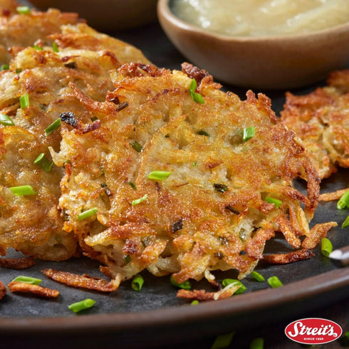 (6oz, Pack 3) Streit's Potato Pancake Mix, Hash Browns - Kosher Certified, Suitable for Passover, Gluten Free, No MSG