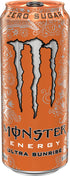 16 Oz Pack 15 Monster Energy Ultra Sunrise, Sugar Free Energy Drink, Fl |