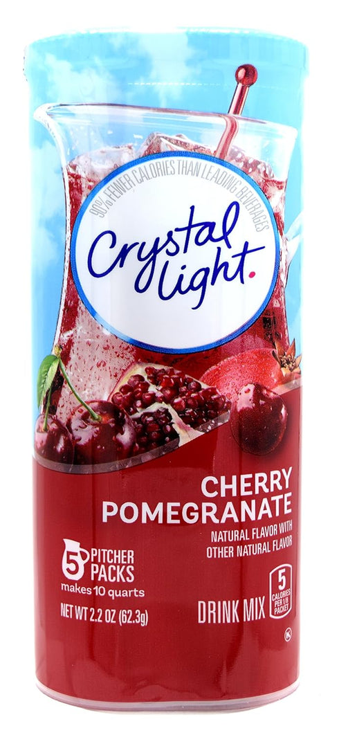Crystal Light Cherry Pomegranate Drink Mix, 10-Quart Canister (Pack Of 11)