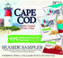 (24 Count) Pack Cape Cod Potato Chips, Reduced Fat Kettle Cooked, Seaside Sampler Variety