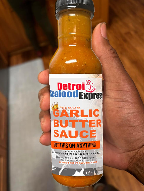 Detroit Seafood Express Garlic Butter Sauce