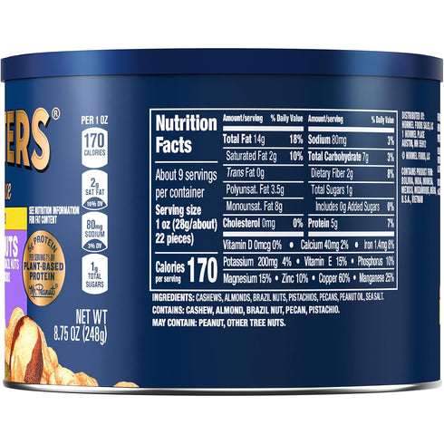 (8.75 oz Planters Deluxe Mixed Nuts Canister)