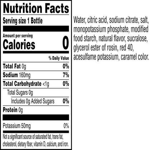 12oz 12 Pack, Gatorade Thirst Quencher Zero Sugar Sports Drink, Fruit Punch, Bottles, Electrolytes for Rehydration
