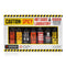 Caution Hot Sauce Laboratory 7pk Assorted Spicy Flavors with Garlic, Jalapeo, Chipotle,