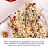 180 1 Pack, 3.22oz Snacks Pre-Meal Snack Skinny Rice Bar with Himalayan Salt (Blueberry & Almond)