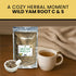 4 oz, Herb To Body Wild Yam Root Cut & Sifted Wildcrafted Dioscorea Villosa for Herbal Tea, Relaxation Support