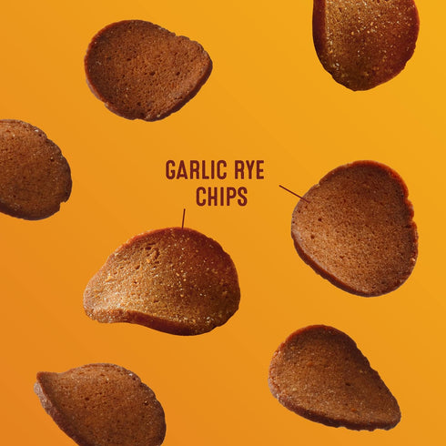 Gardetto's 8 oz (Pack 12) Special Request Garlic Rye Chips, Snack Bag