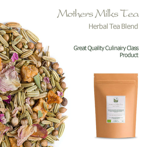 100g Mothers Milks Tea Natural Organic - Lactation Tea For Breastfeeding - Mothers Nursing Milk - Breastmilk Tea