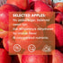TONGLIDA 80g, Apple Slices, Dried Apples, Resealable Bag-Natural, Farm Fresh, No Added Sugar, Nutritious Low-Calorie