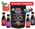 (4-Pack 1oz Naples Drizzle Barrel-Aged Balsamic Vinegar of Modena -- Rich, Extra Thick, No Added Sugar or Thickeners
