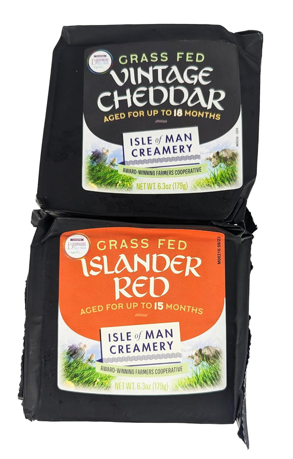 Generic Vintage Cheddar & Islander Red Aged Cheddar 6.3 oz Each (Pack of