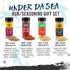 Set, 4 Set Lane's Under Da Sea Gift All-Natural Rubs Gift of Blackened Seasoning, Honey Sriracha Seasoning, Sweet Heat
