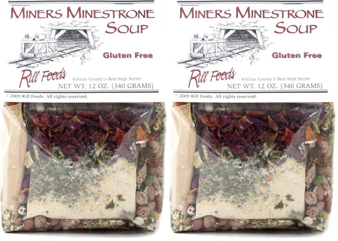 Rill Foods Miners Minestrone Soup Mix 11 oz (Pack of 2)