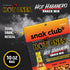 10 oz Snak Club x Hot Ones Hot Habanero Snack Mix, Spicy Snacks with Peanuts, Pretzels, Sesame Sticks, Toasted Corn