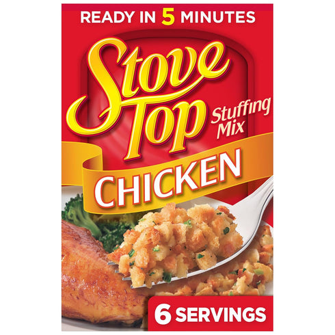 Kraft Stove Top Stuffing Mix, 1 Box, for Dinner Sides and Thanksgiving Dinner,