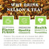 (2oz) Nelson's Tea - Banana Nut Bread - Caffeine Free - Irresistible Blend of Green and Red Rooibos, Honey Bush