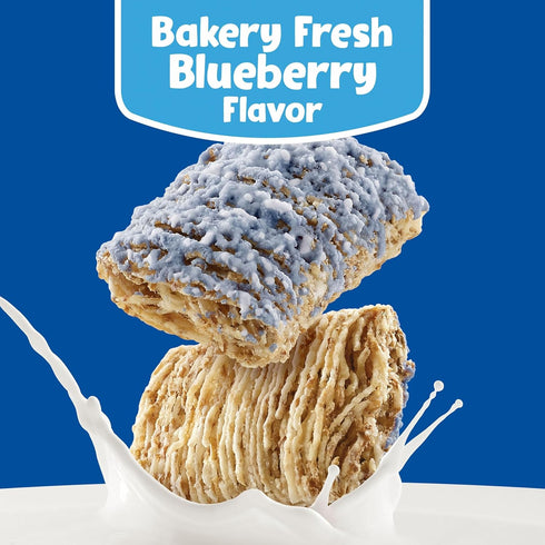 14.3oz (1 Kellogg's Frosted Mini Wheats Breakfast Cereal, Fiber Cereal, Kids Snacks, Blueberry Muffin, Box Box)