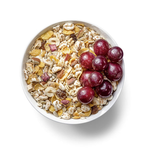 0g 21 (Pack 1) Familia Swiss Muesli Cereal, Premium Recipe with Spelt Flakes, Krispies, Fruit and Nuts, Added Sugar